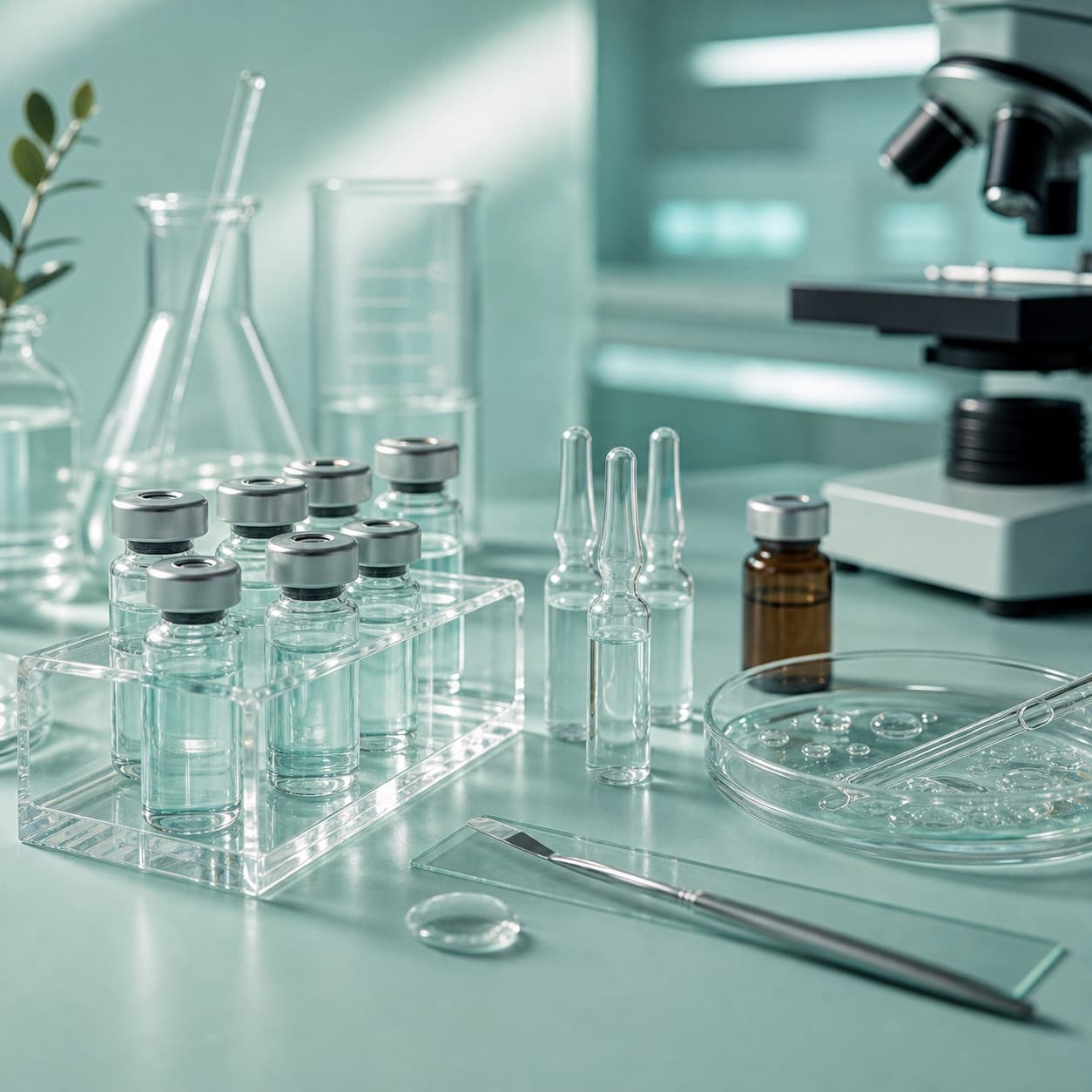Laboratorio de respaldo médico